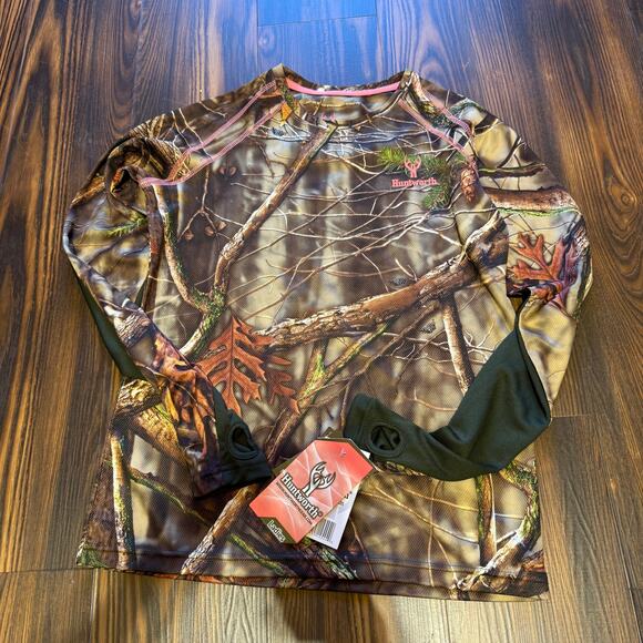 NWT Huntworth Base Layer Top & Pant Set Scent Reducing Size M - Picture 10 of 15